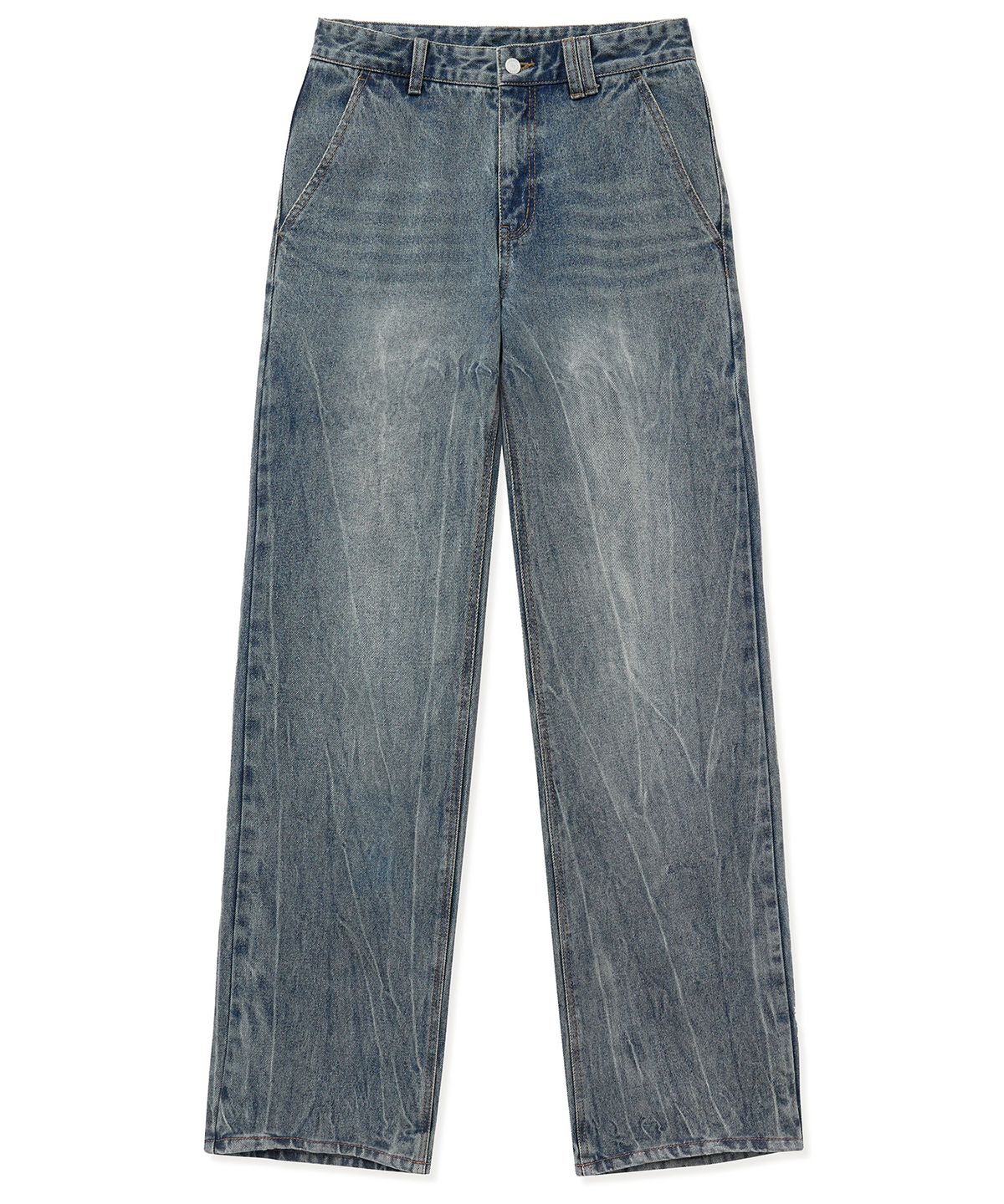 데케트(DECET) Dawn Semi Flared Jeans DCPT044CRYBlueB