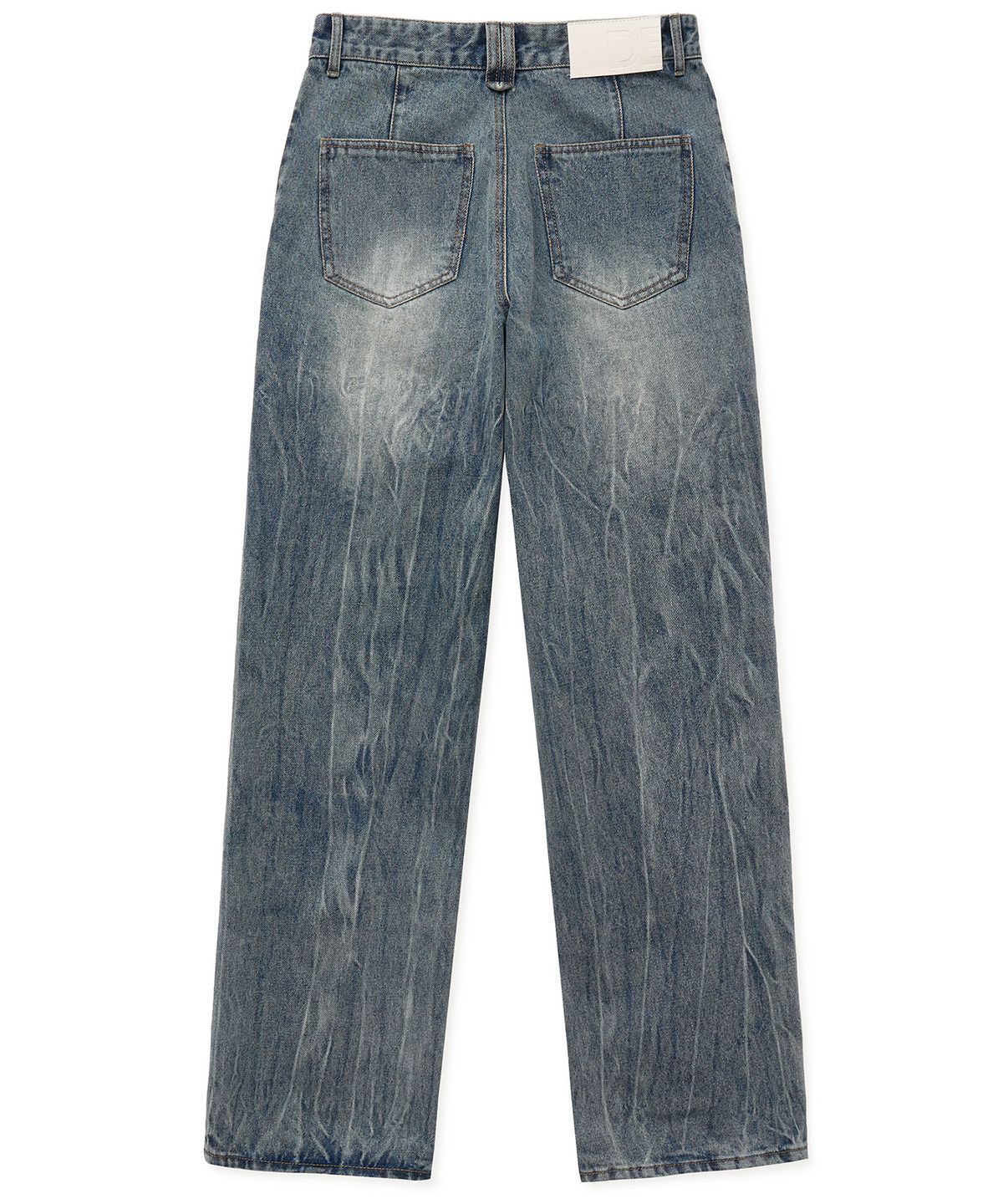 데케트(DECET) Dawn Semi Flared Jeans DCPT044CRYBlueB