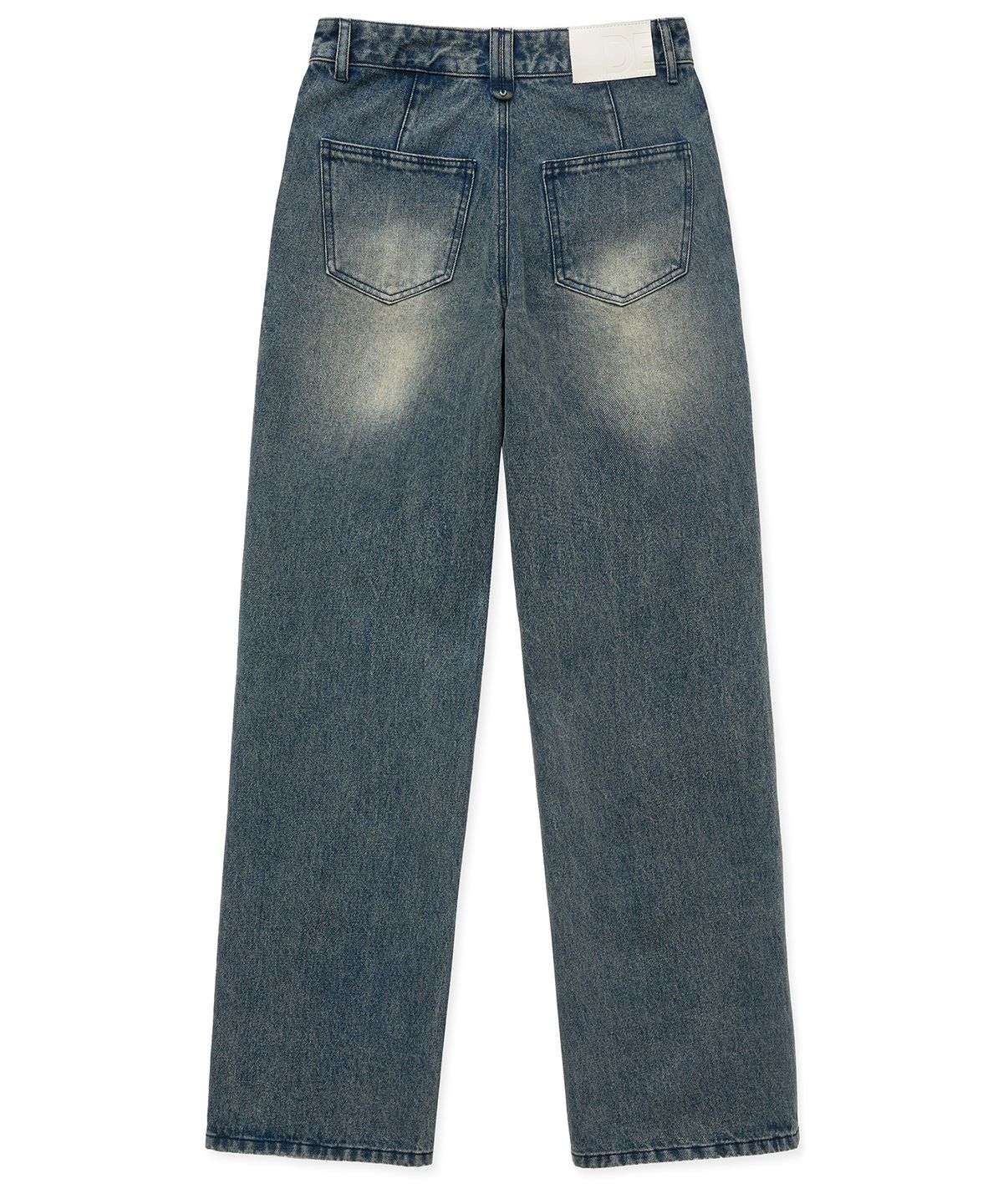 데케트(DECET) Dawn Semi Flared Jeans DCPT044STNGRBlue