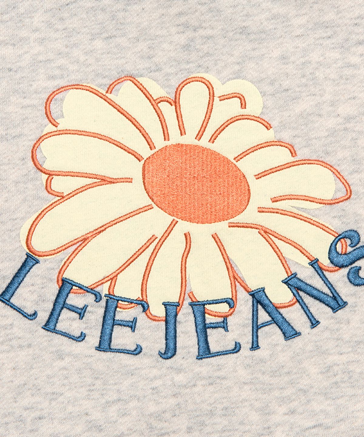 리 키즈(LEE KIDS) 스웨트 플리츠 믹스 레귤러핏 원피스 오트밀 LK2403OP73OT