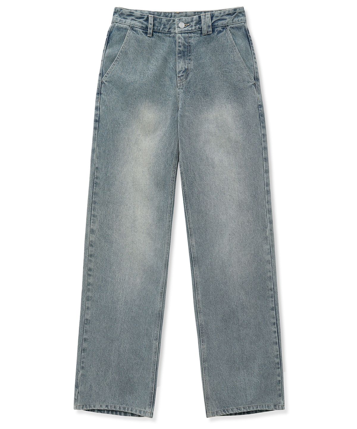 데케트(DECET) Dawn Semi Flared Jeans DCPT044YBlueA