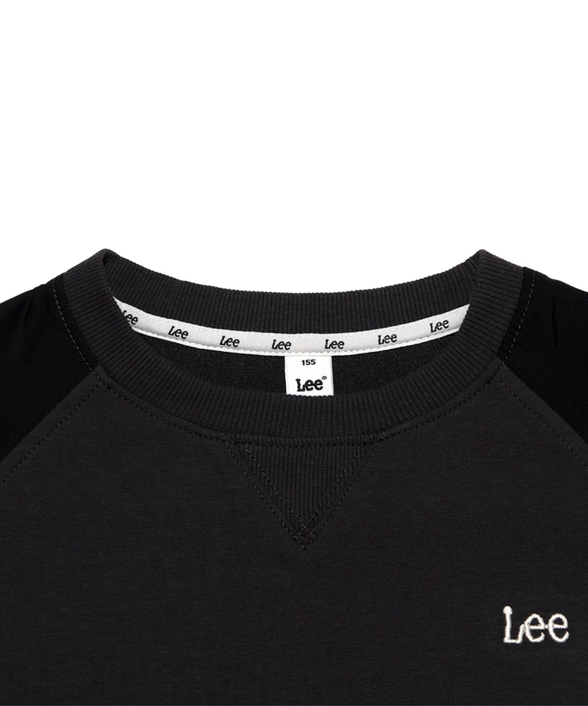 리 키즈(LEE KIDS) 배색 레귤러핏 원피스 블랙 LK2403OP71BK