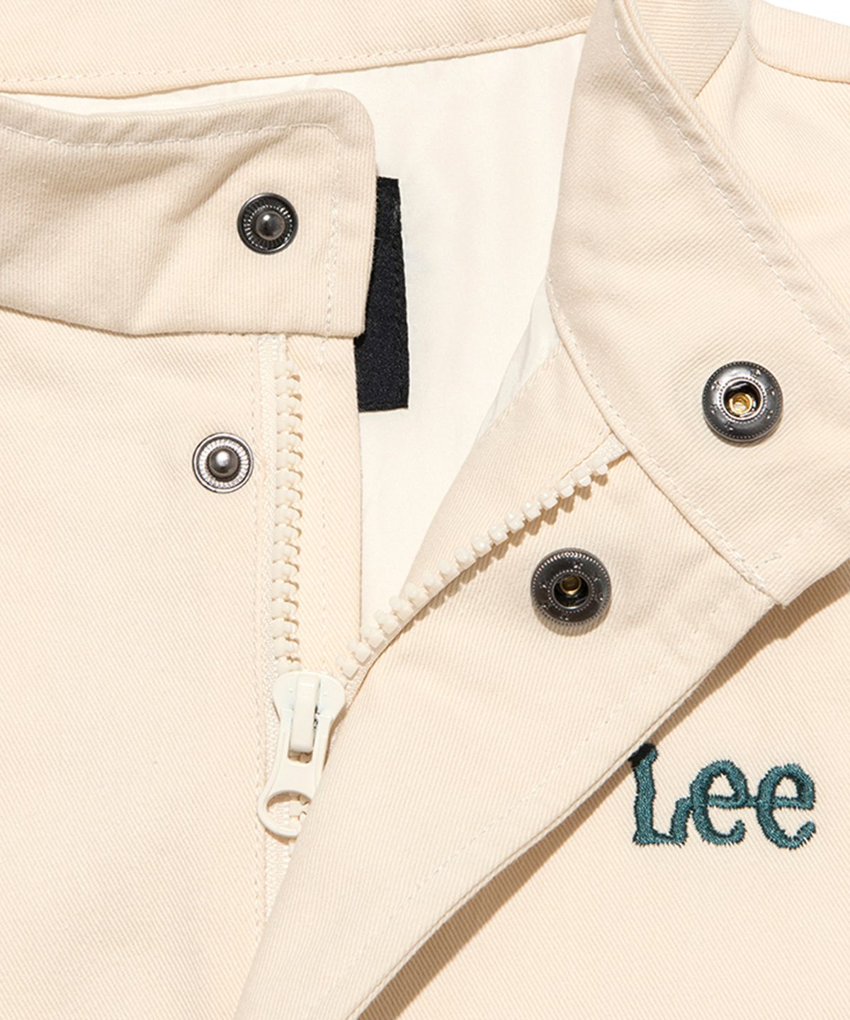 리 키즈(LEE KIDS) 트위치 로고 루즈핏 코튼 자켓 베이지 LK2403JK01BE