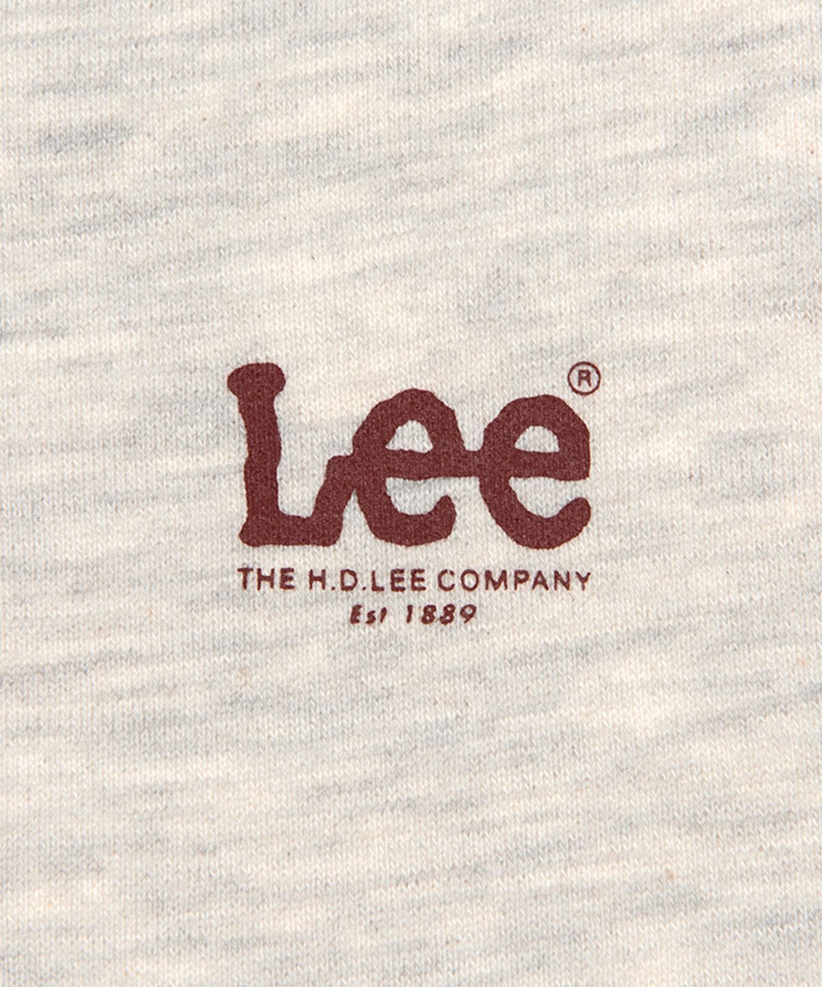 리 키즈(LEE KIDS) 트위치 로고 레귤러핏 후드 집업 오트밀 LK2403HZ01OT