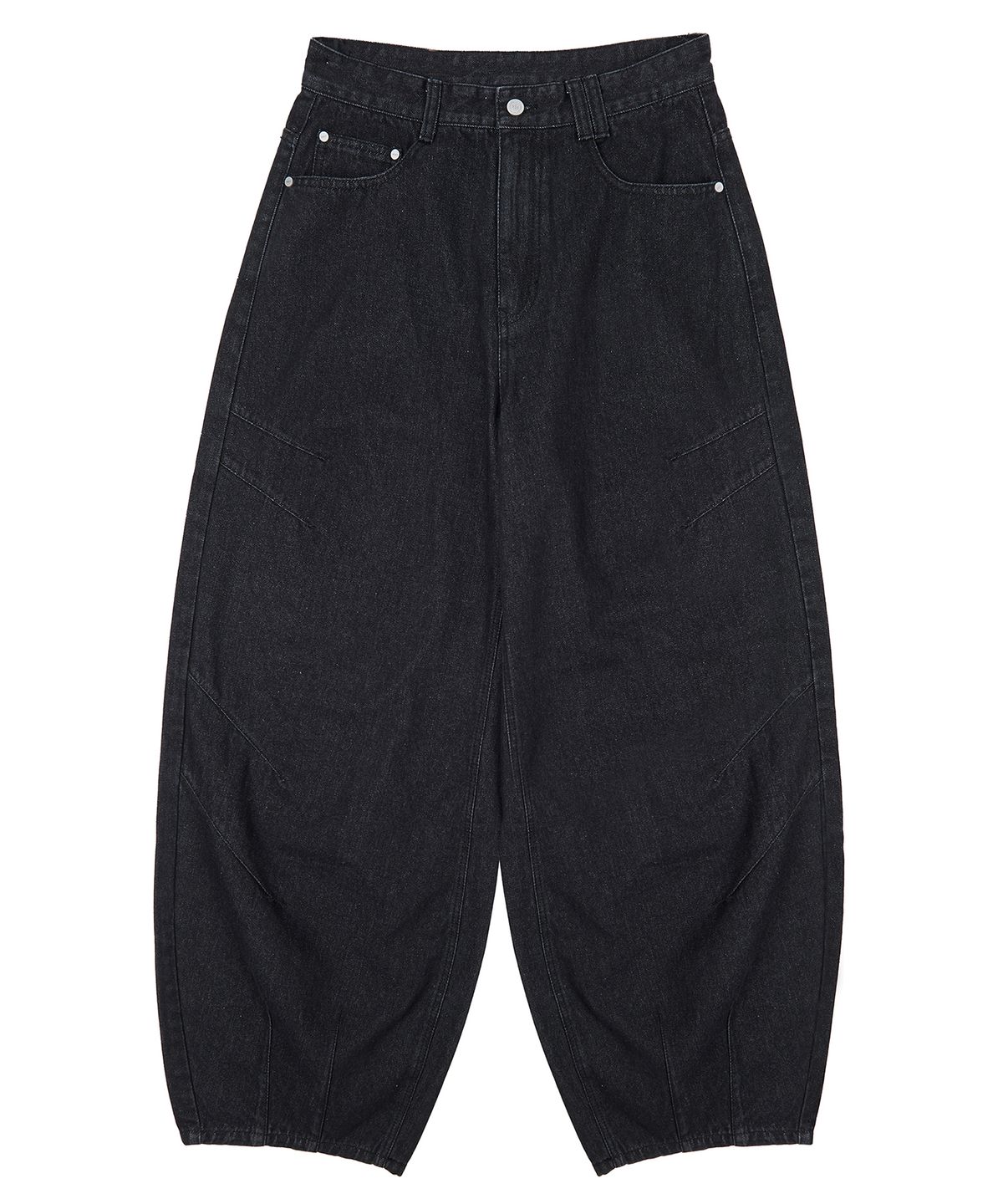데케트(DECET) Balloon Wide Jeans DCPT055Black