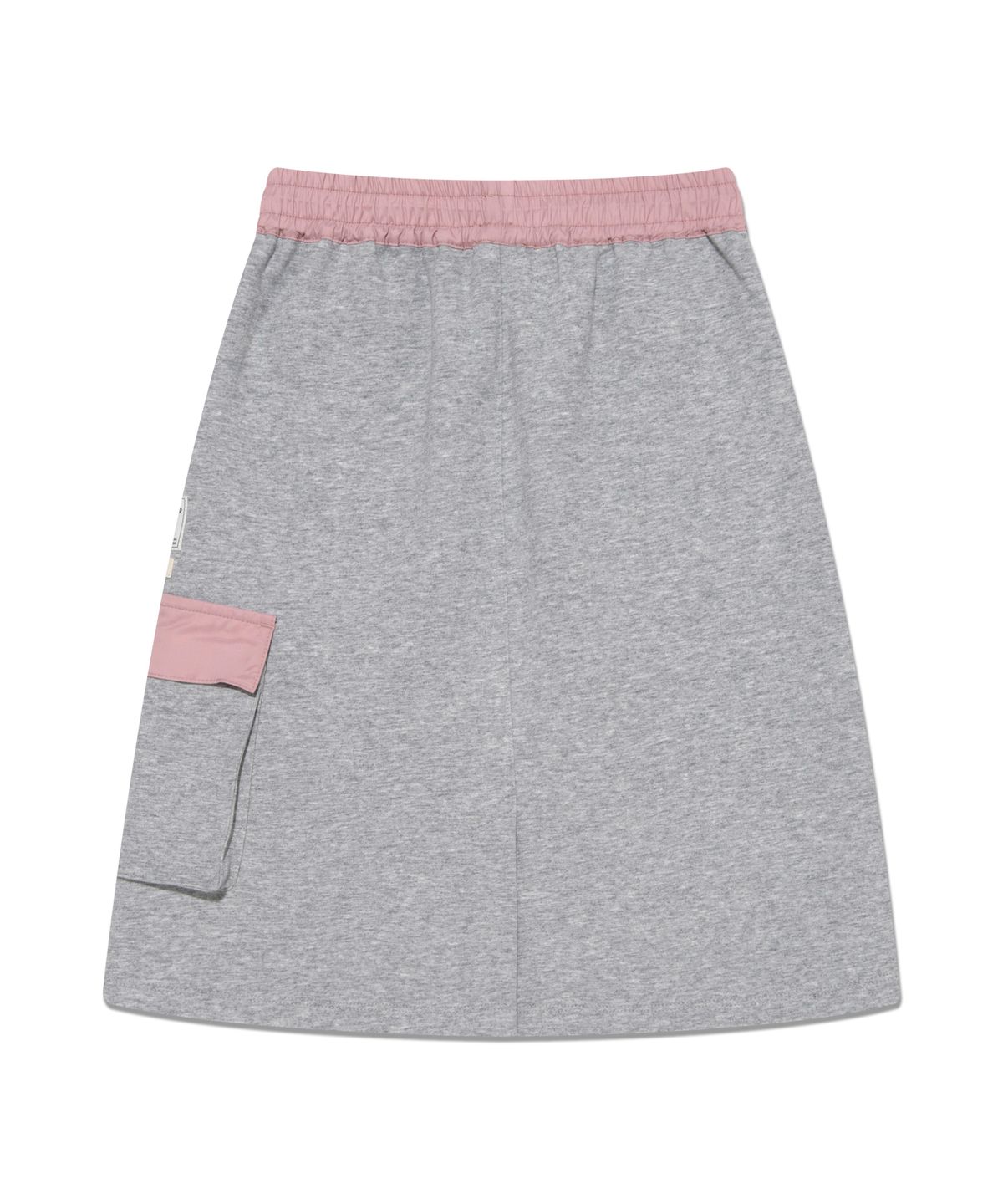 리 키즈(LEE KIDS) 배색 스웨트 레귤러핏 스커트 라이트그레이 LK2403SR73MG