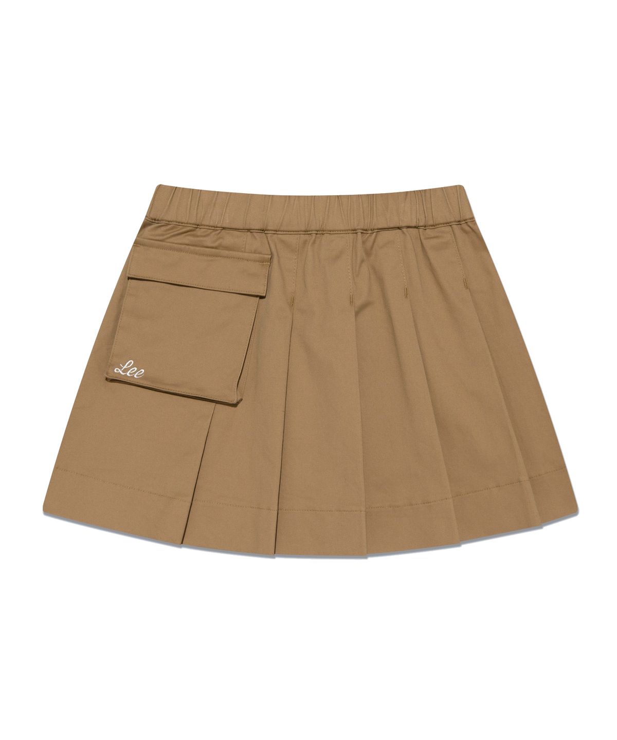 리 키즈(LEE KIDS) 카고 포켓 코튼 레귤러핏 미니 스커트 베이지 LK2403SR71BE