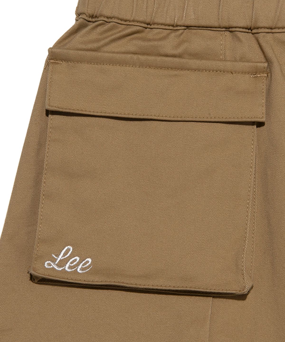 리 키즈(LEE KIDS) 카고 포켓 코튼 레귤러핏 미니 스커트 베이지 LK2403SR71BE