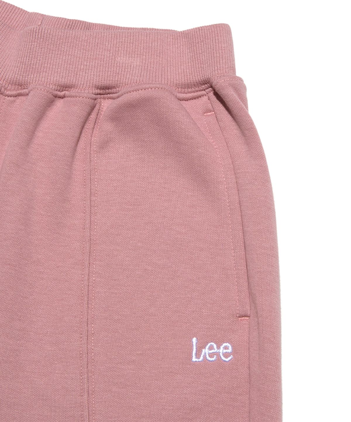 리 키즈(LEE KIDS) 라인 포인트 스웨트 레귤러핏 조거팬츠 핑크 LK2403JP72PI