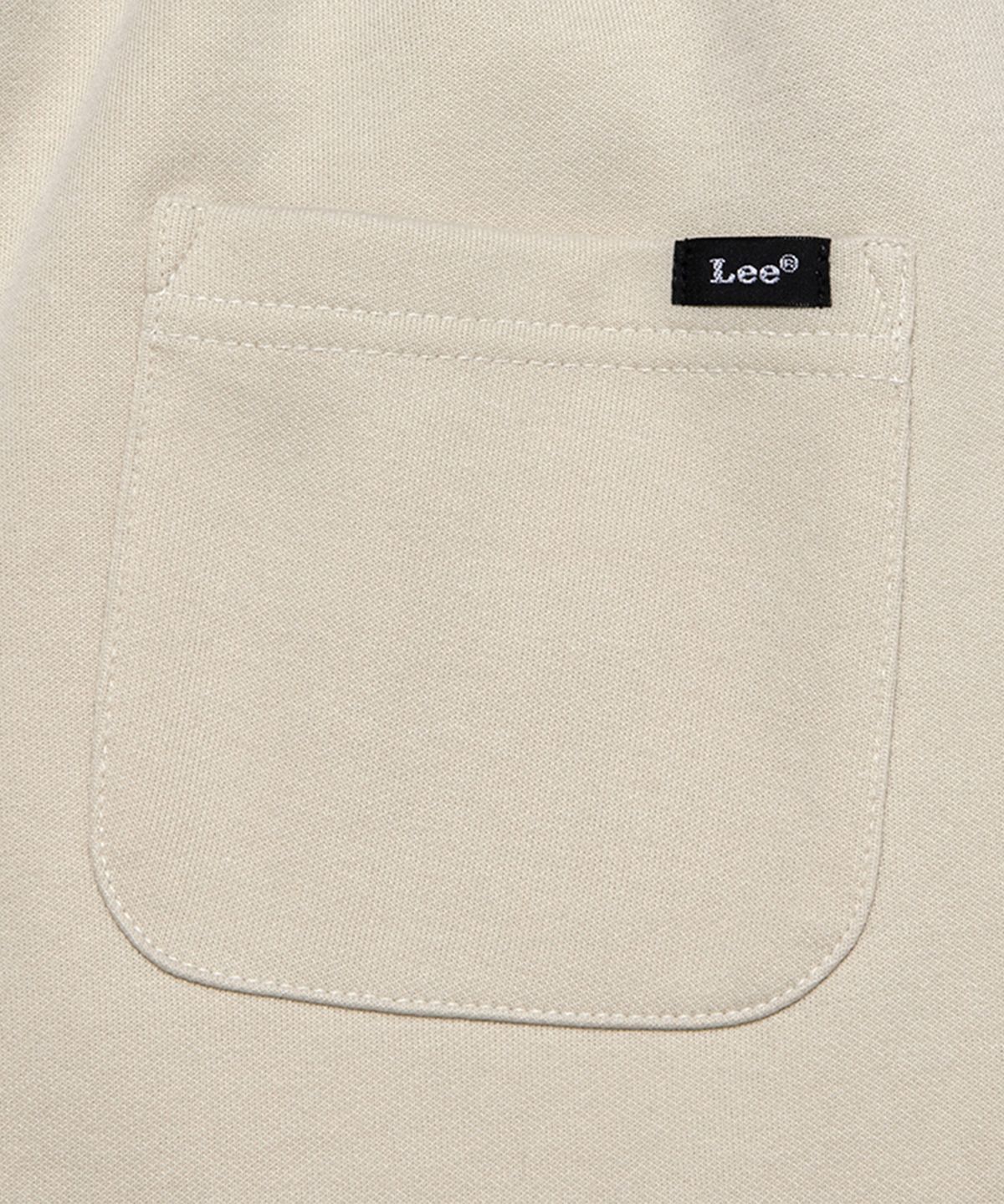 리 키즈(LEE KIDS) 라인 포인트 스웨트 레귤러핏 조거팬츠 아이보리 LK2403JP72IV