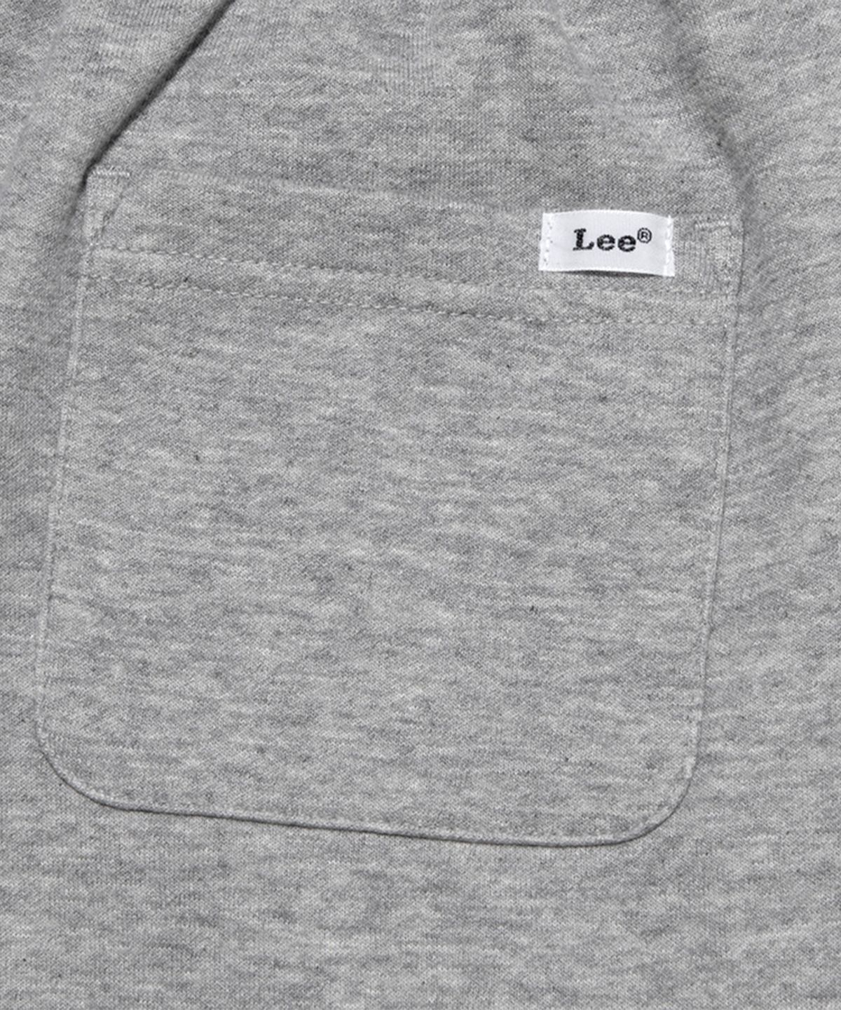 리 키즈(LEE KIDS) 배색 스웨트 레귤러핏 조거팬츠 멜란지그레이 LK2403JP70MG