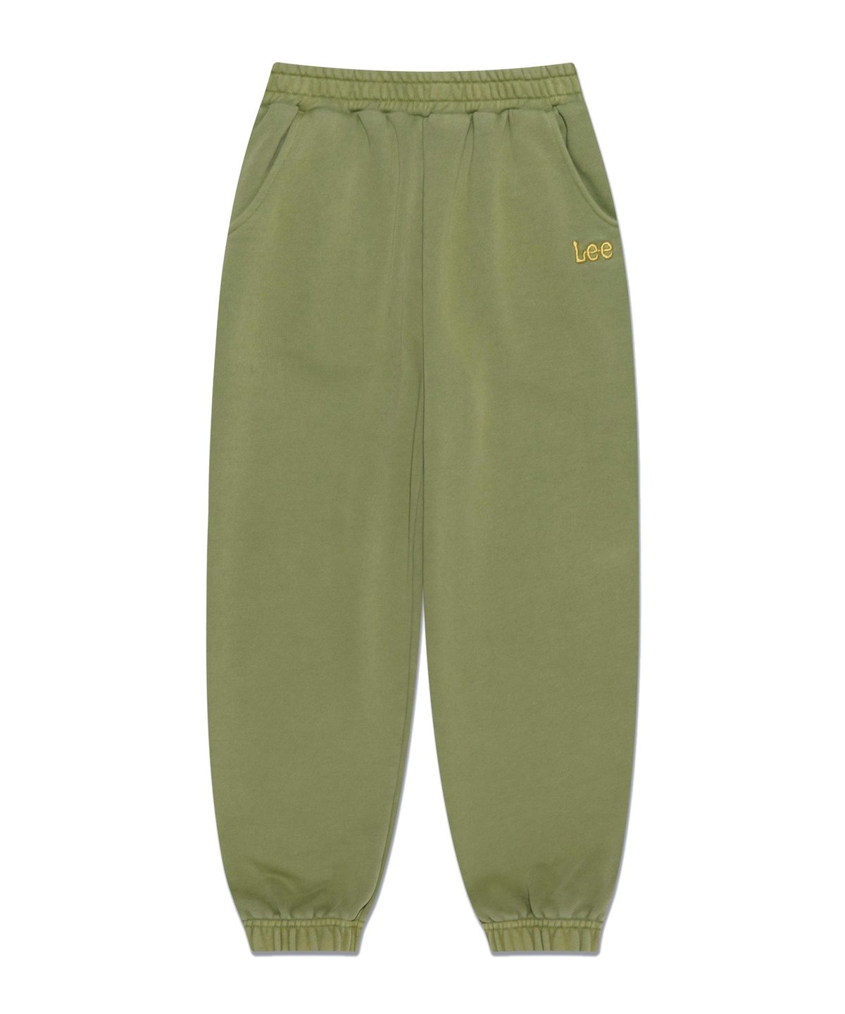 리 키즈(LEE KIDS) 스웨트 루즈핏 밴딩 조거팬츠 그린 LK2403JP12GN