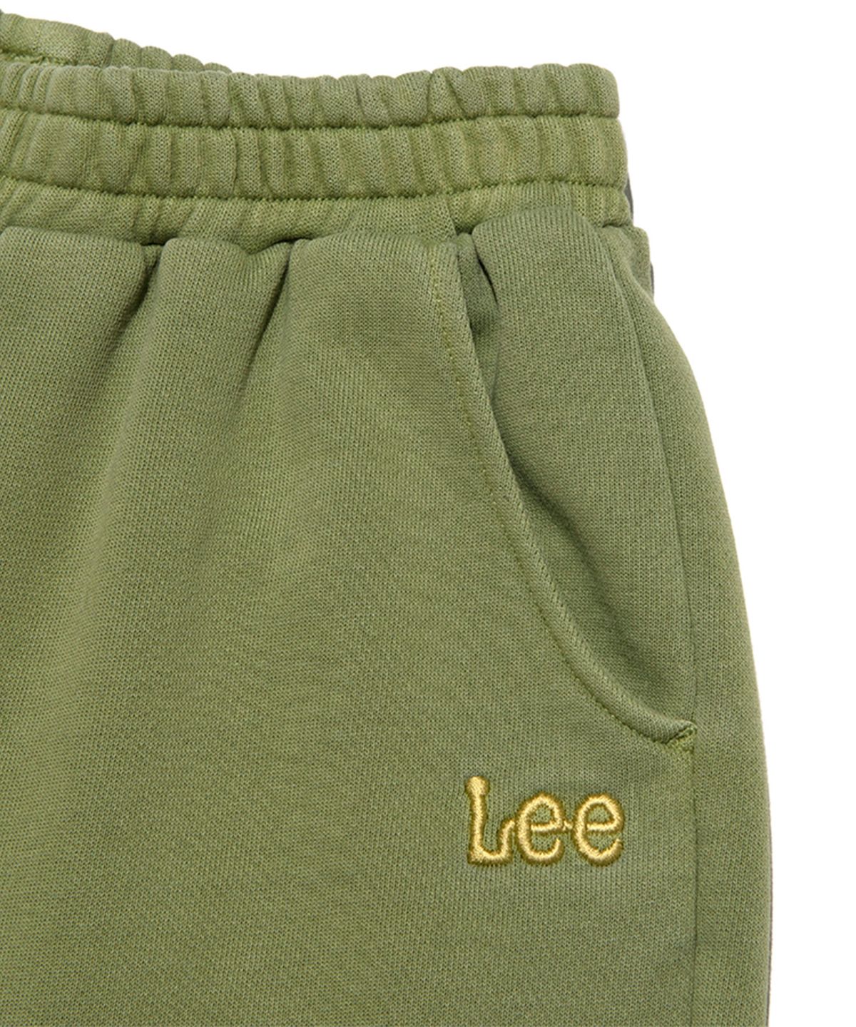 리 키즈(LEE KIDS) 스웨트 루즈핏 밴딩 조거팬츠 그린 LK2403JP12GN