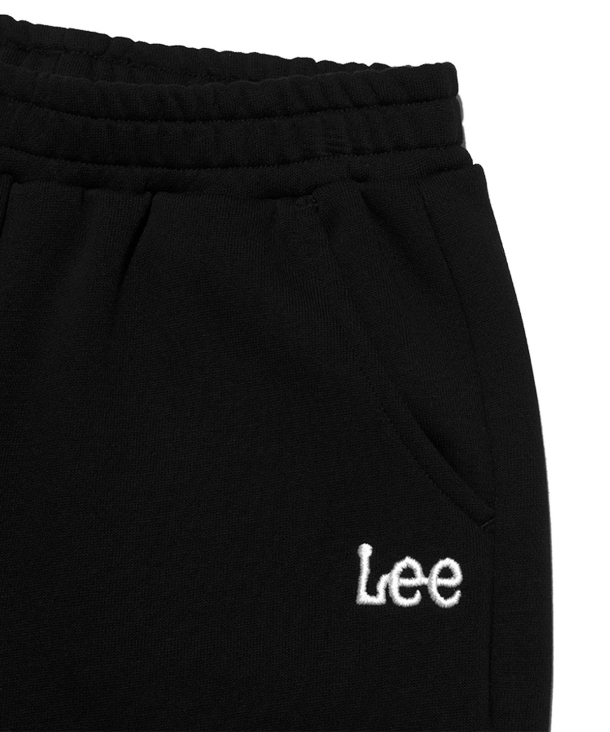 리 키즈(LEE KIDS) 레귤러핏 스웨트팬츠 블랙 LK2403JP06BK