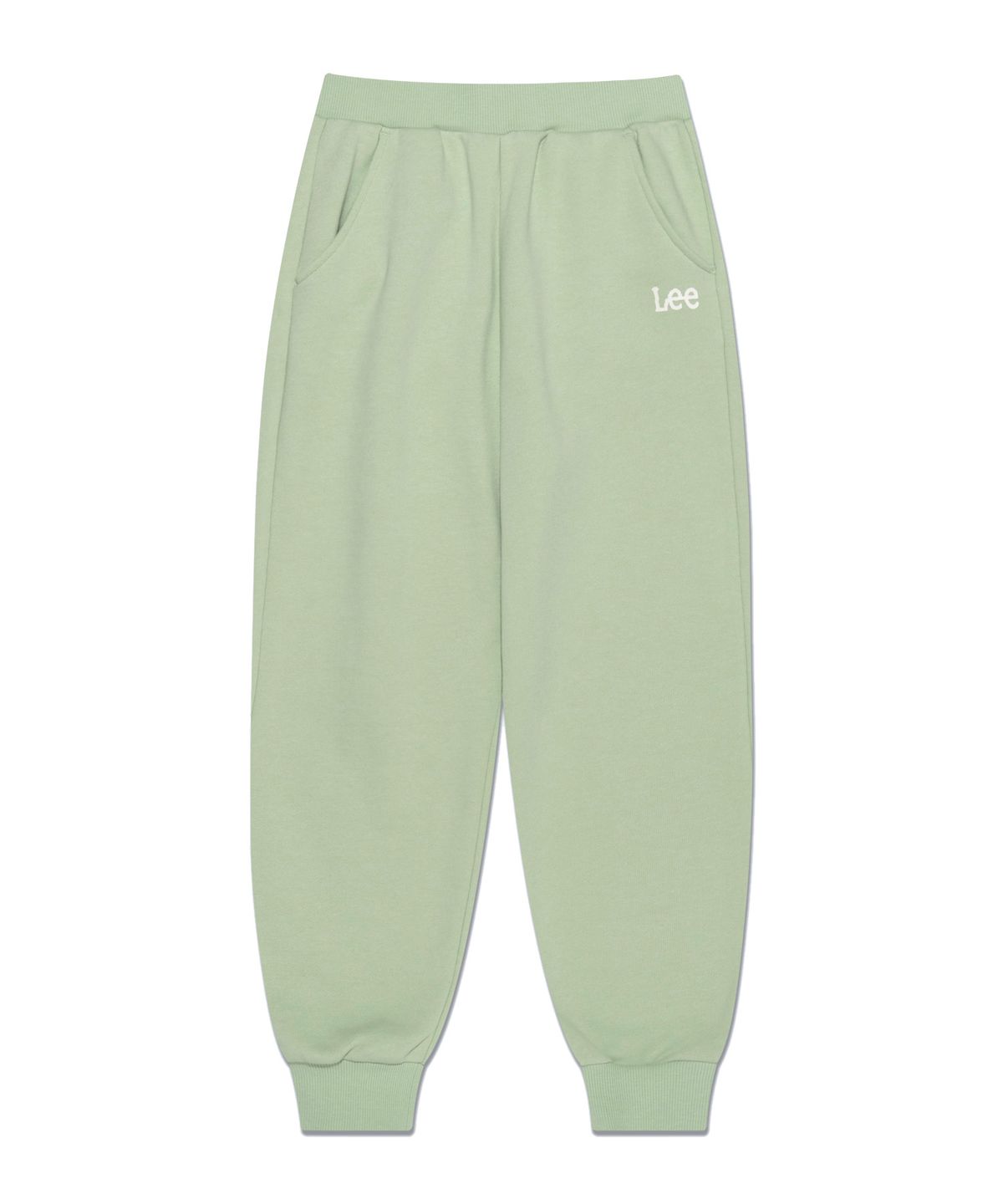 리 키즈(LEE KIDS) 레귤러핏 스웨트 조거팬츠 그린 LK2403JP01GN