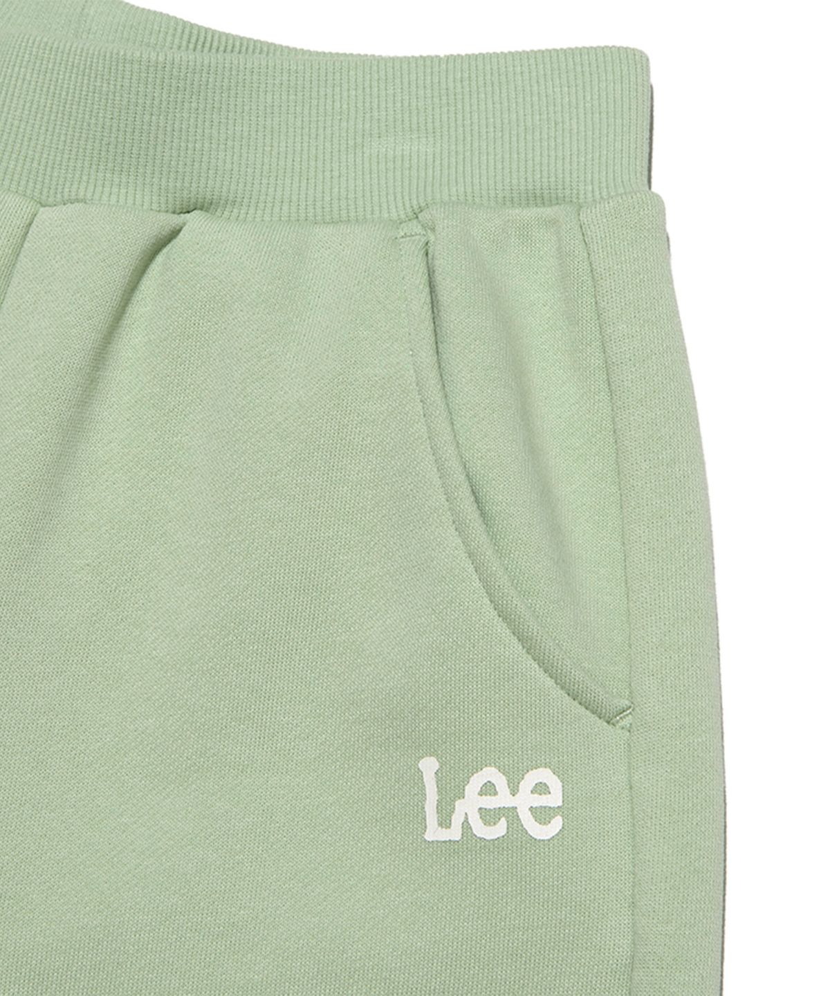 리 키즈(LEE KIDS) 레귤러핏 스웨트 조거팬츠 그린 LK2403JP01GN