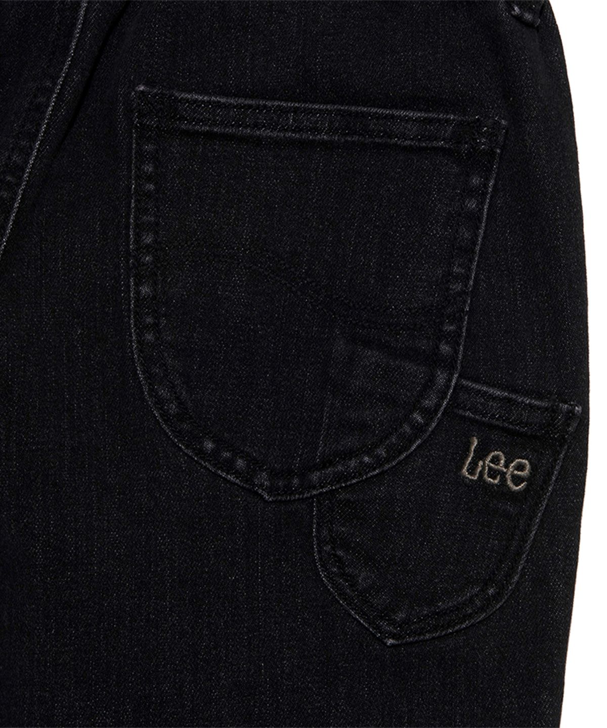 리 키즈(LEE KIDS) 멀티포켓 레귤러핏 데님 팬츠 블랙 LK2403IP02BK