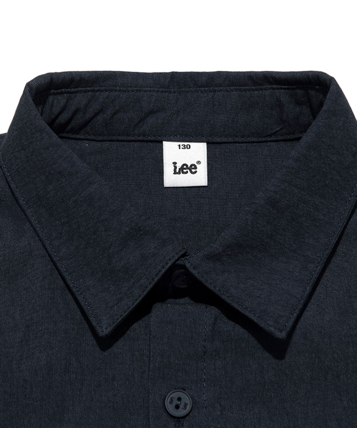 리 키즈(LEE KIDS) 포켓 레귤러핏 셔츠 인디고미디움 LK2403SH40IM