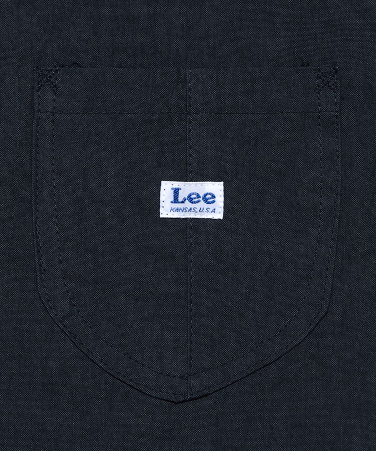리 키즈(LEE KIDS) 포켓 레귤러핏 셔츠 인디고미디움 LK2403SH40IM