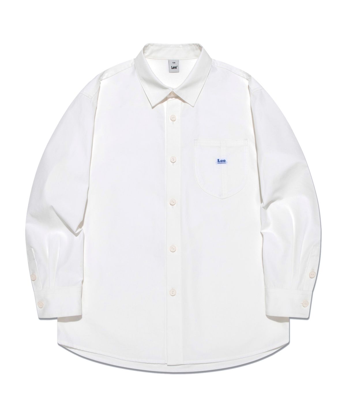 리 키즈(LEE KIDS) 포켓 레귤러핏 셔츠 아이보리 LK2403SH40IV