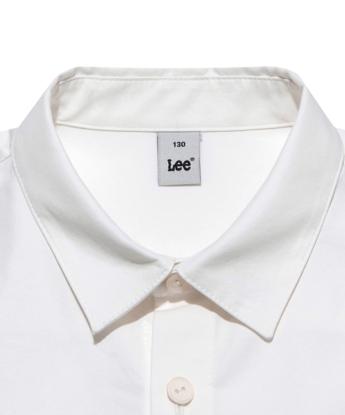 리 키즈(LEE KIDS) 포켓 레귤러핏 셔츠 아이보리 LK2403SH40IV