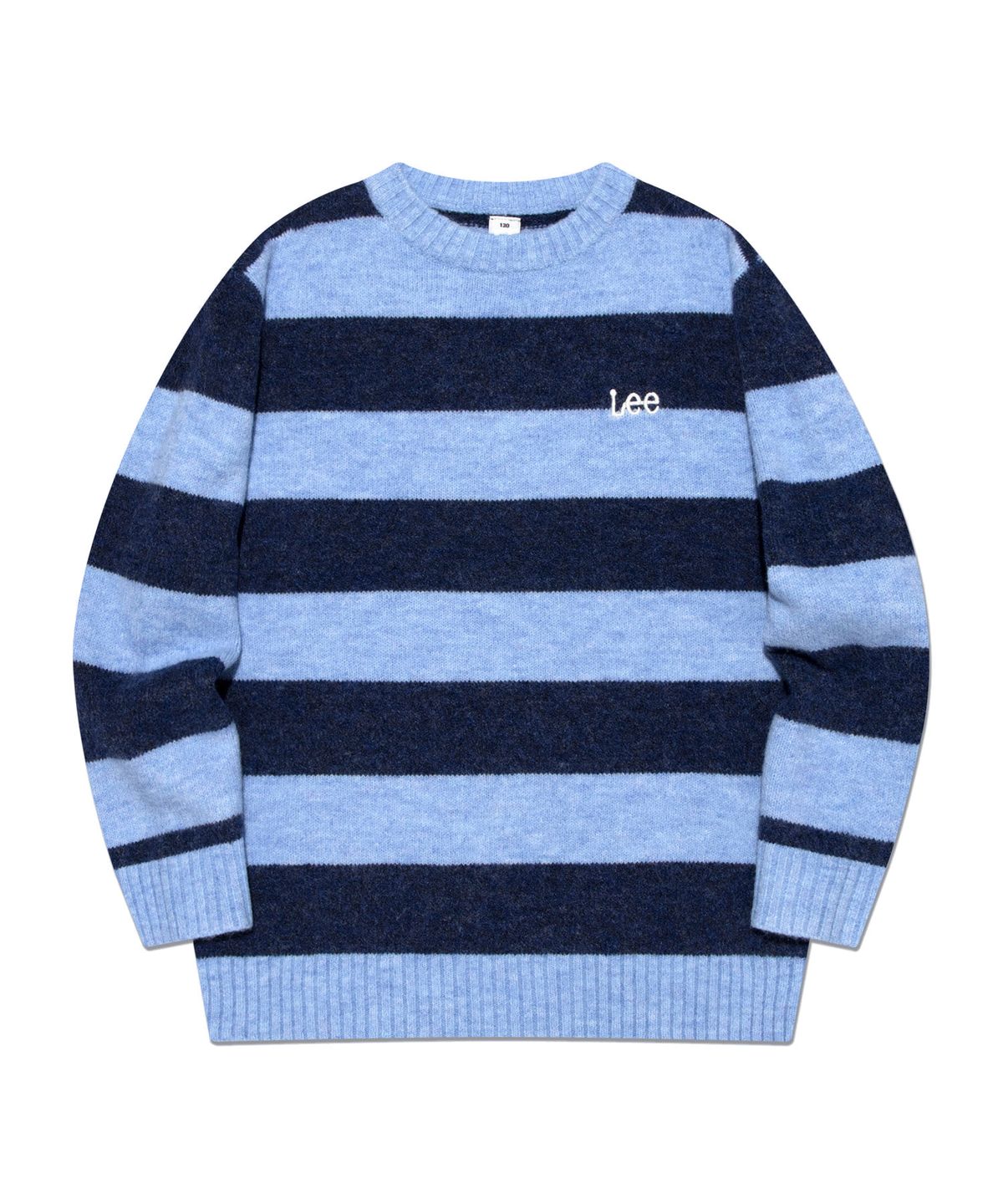 리 키즈(LEE KIDS) 스트라이프 릴렉스핏 풀오버 네이비 LK2403KT02NA