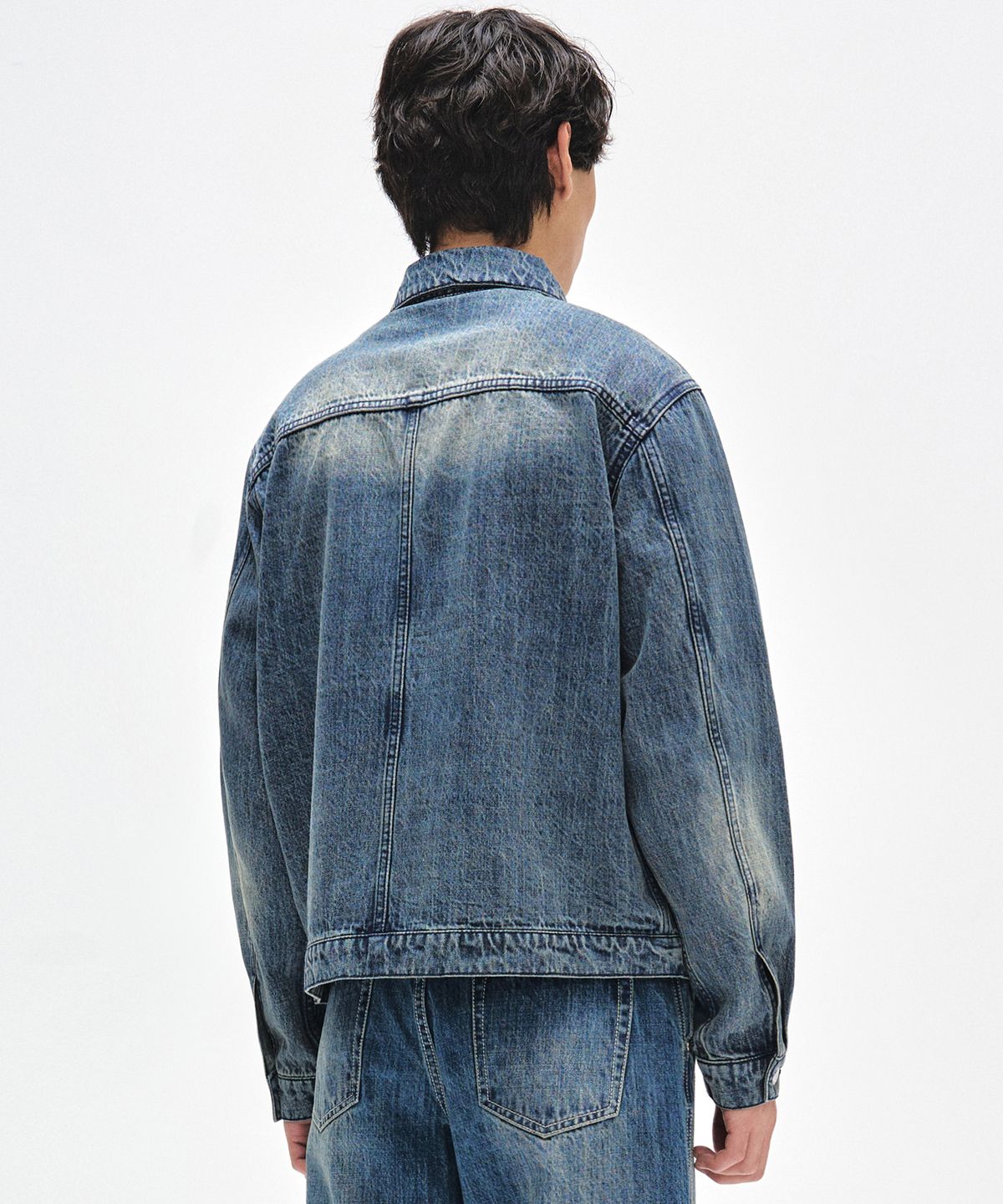 데케트(DECET) Denim Zip Jacket DCJK002BlueA