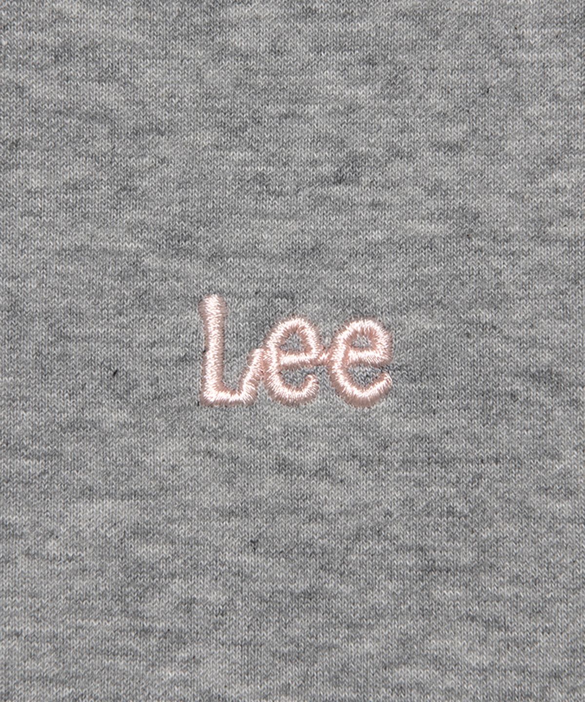 리 키즈(LEE KIDS) 배색 숏 후드 레귤러핏 스웨트셔츠 멜란지그레이 LK2403HD70MG