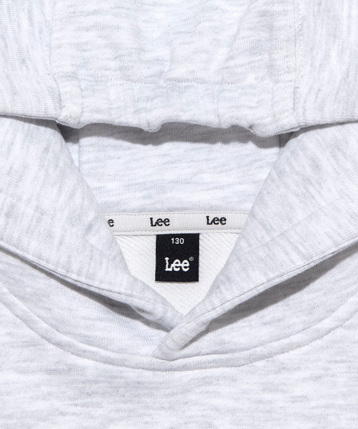 리 키즈(LEE KIDS) 오버롤 아트웍 후드 루즈핏 스웨트셔츠 라이트그레이 LK2403HD40LG
