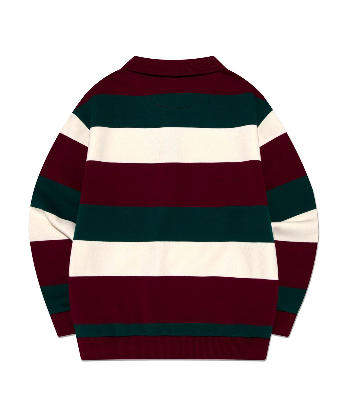 리 키즈(LEE KIDS) 스트라이프 레귤러핏 스웨트셔츠 버건디 LK2403CR40BU