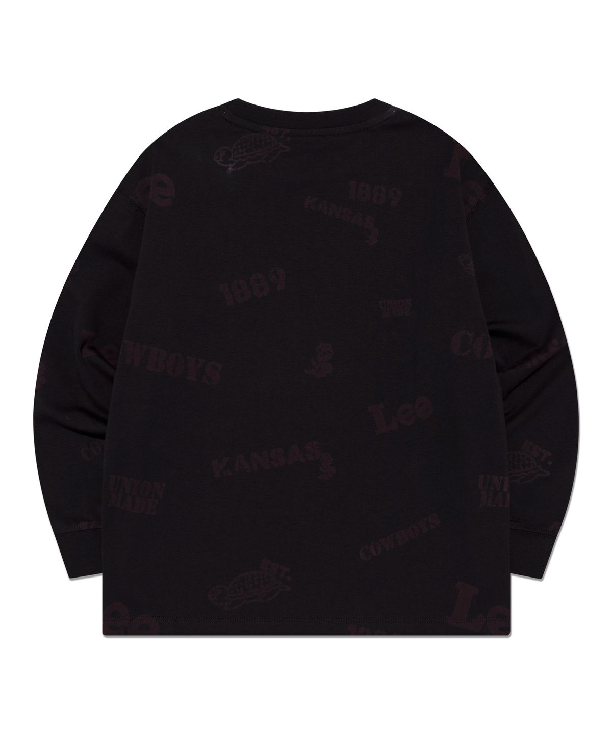 리 키즈(LEE KIDS) 스케터 울오버 싱글 루즈핏 티셔츠 그레이 LK2403LT41GR