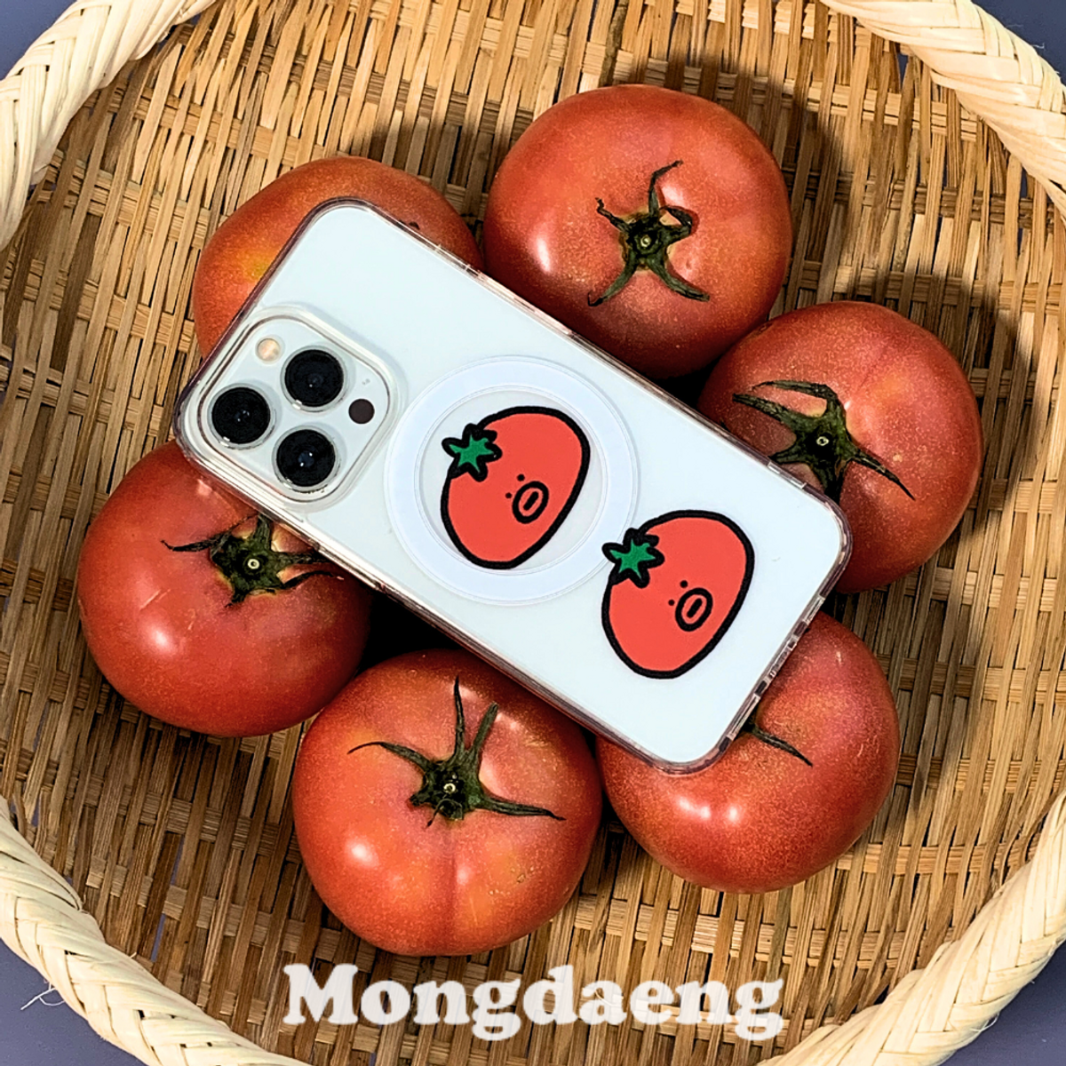 몽댕(MONGDAENG) 더블 토매튜 맥세이프 아이폰케이스
