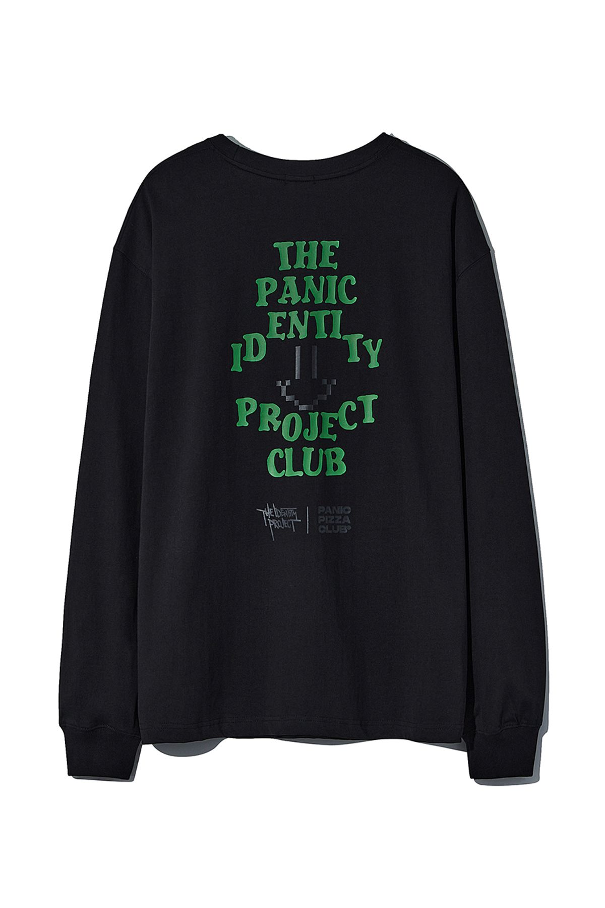 더 아이덴티티 프로젝트(THE IDENTITY PROJECT) [콜라보] PANIC PIZZA long sleeve [black]
