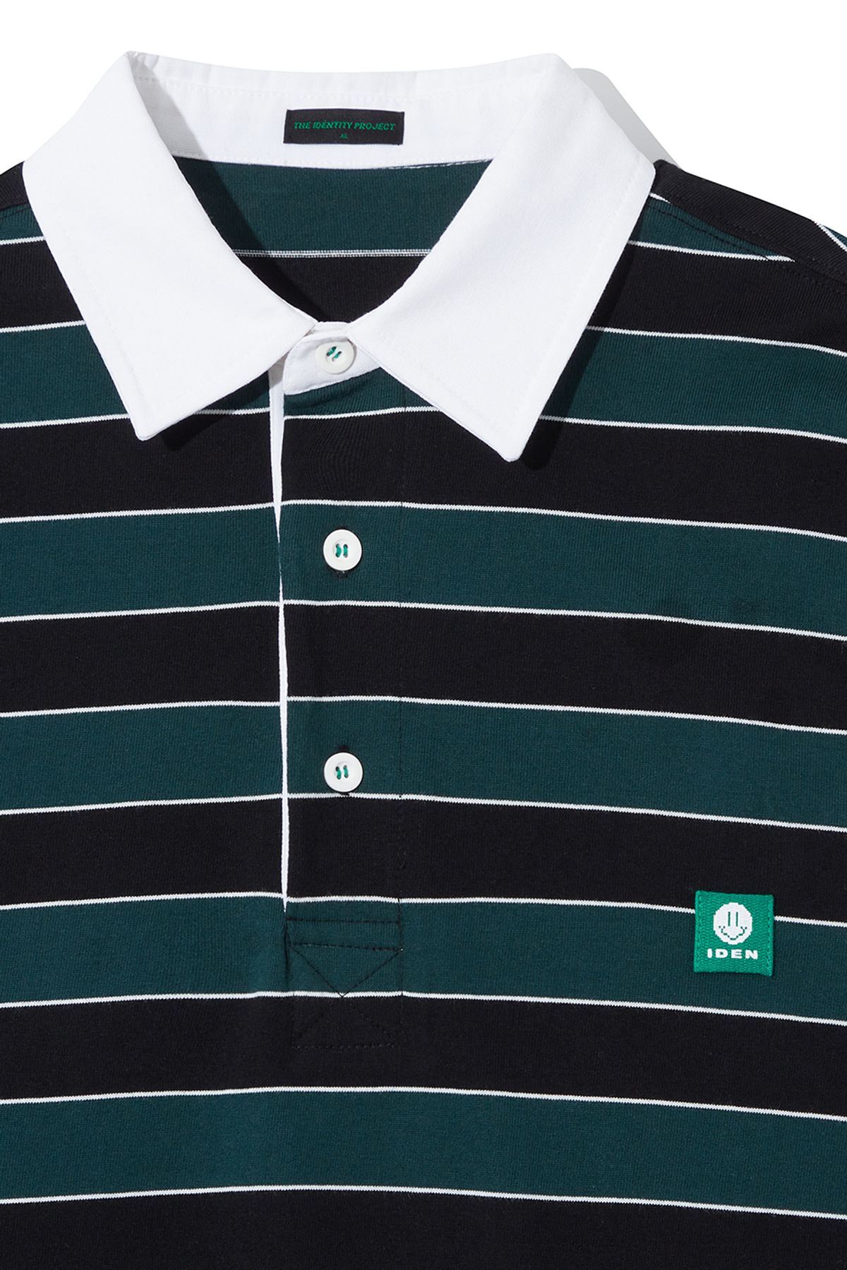 더 아이덴티티 프로젝트(THE IDENTITY PROJECT) SMILE rugby shirt [jungle st]