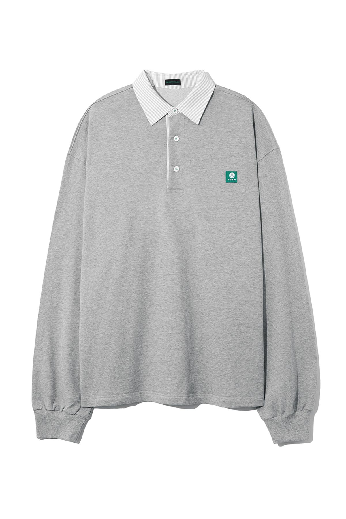 더 아이덴티티 프로젝트(THE IDENTITY PROJECT) SMILE rugby shirt [melange]