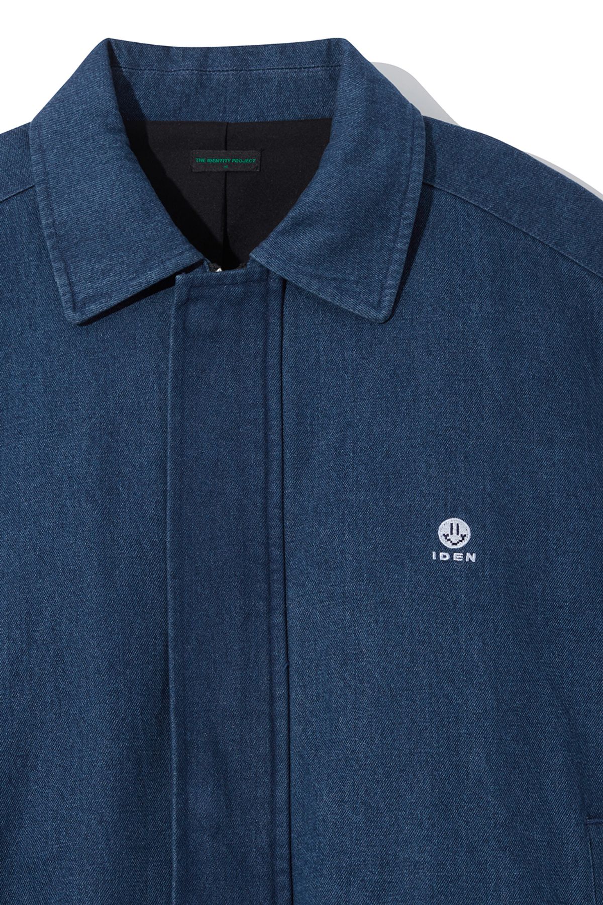 더 아이덴티티 프로젝트(THE IDENTITY PROJECT) Harrington denim jumper [legion blue]
