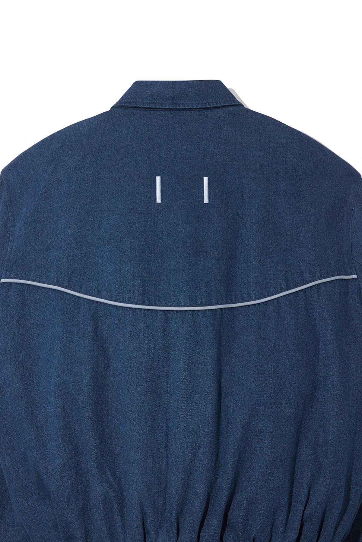 더 아이덴티티 프로젝트(THE IDENTITY PROJECT) Harrington denim jumper [legion blue]
