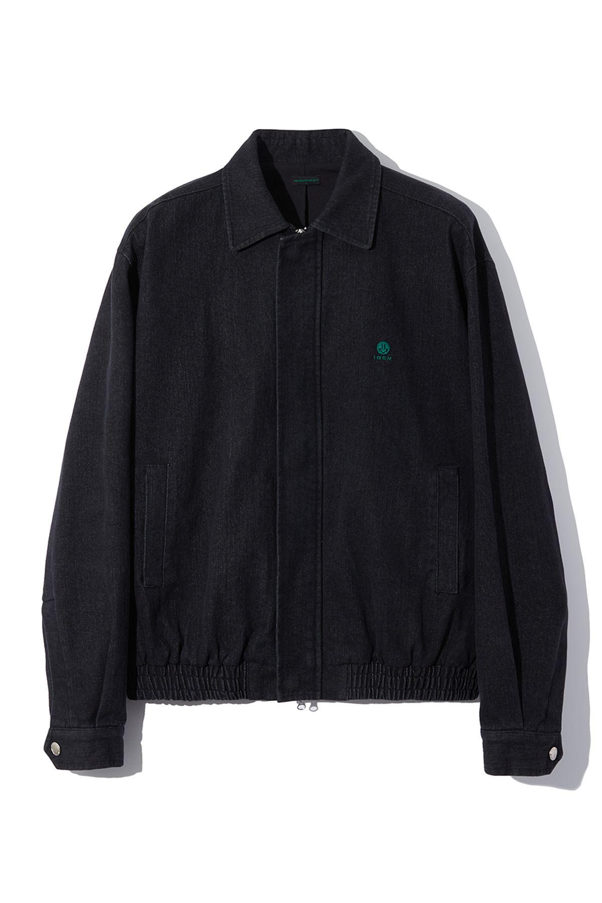 더 아이덴티티 프로젝트(THE IDENTITY PROJECT) Harrington denim jumper [asphalt black]