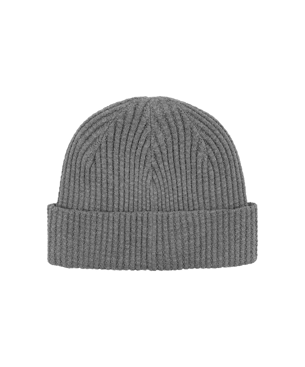 오픈야드(오와이)(OPENYARD(OY)) SMILE CUBE RIVET WAFFLE BEANIE - GREY