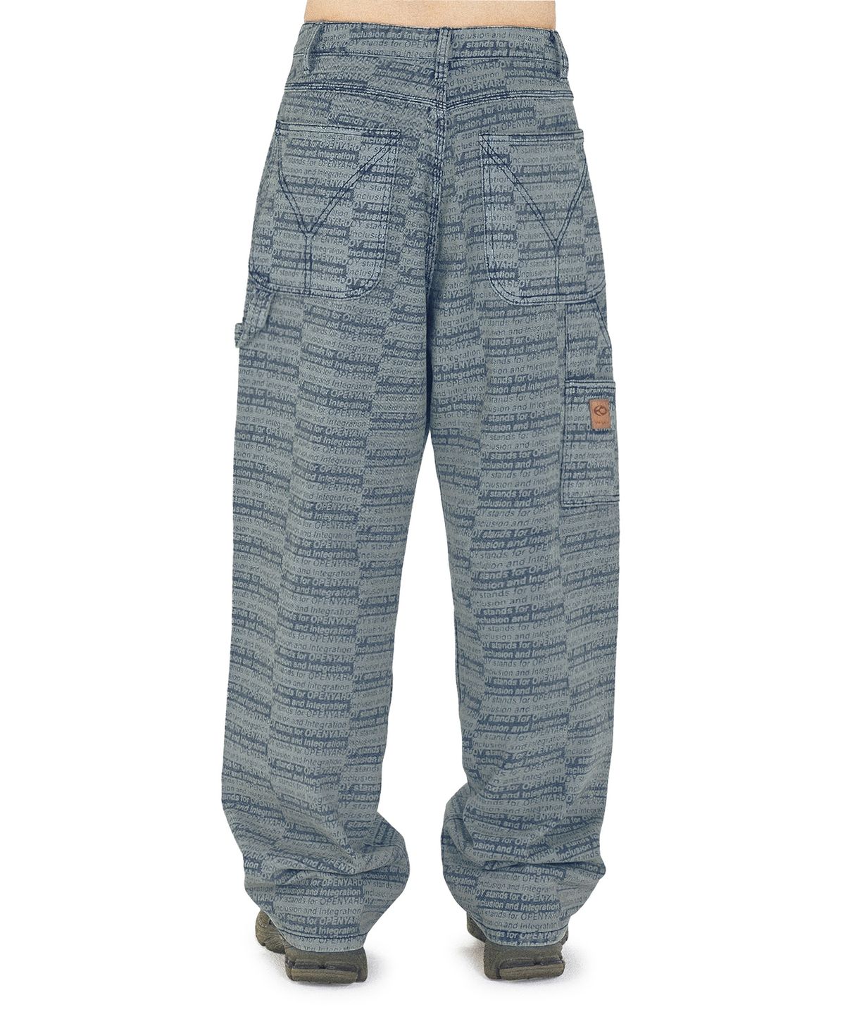 오픈야드(오와이)(OPENYARD(OY)) P.L WASHED DENIM JEANS - BLUE