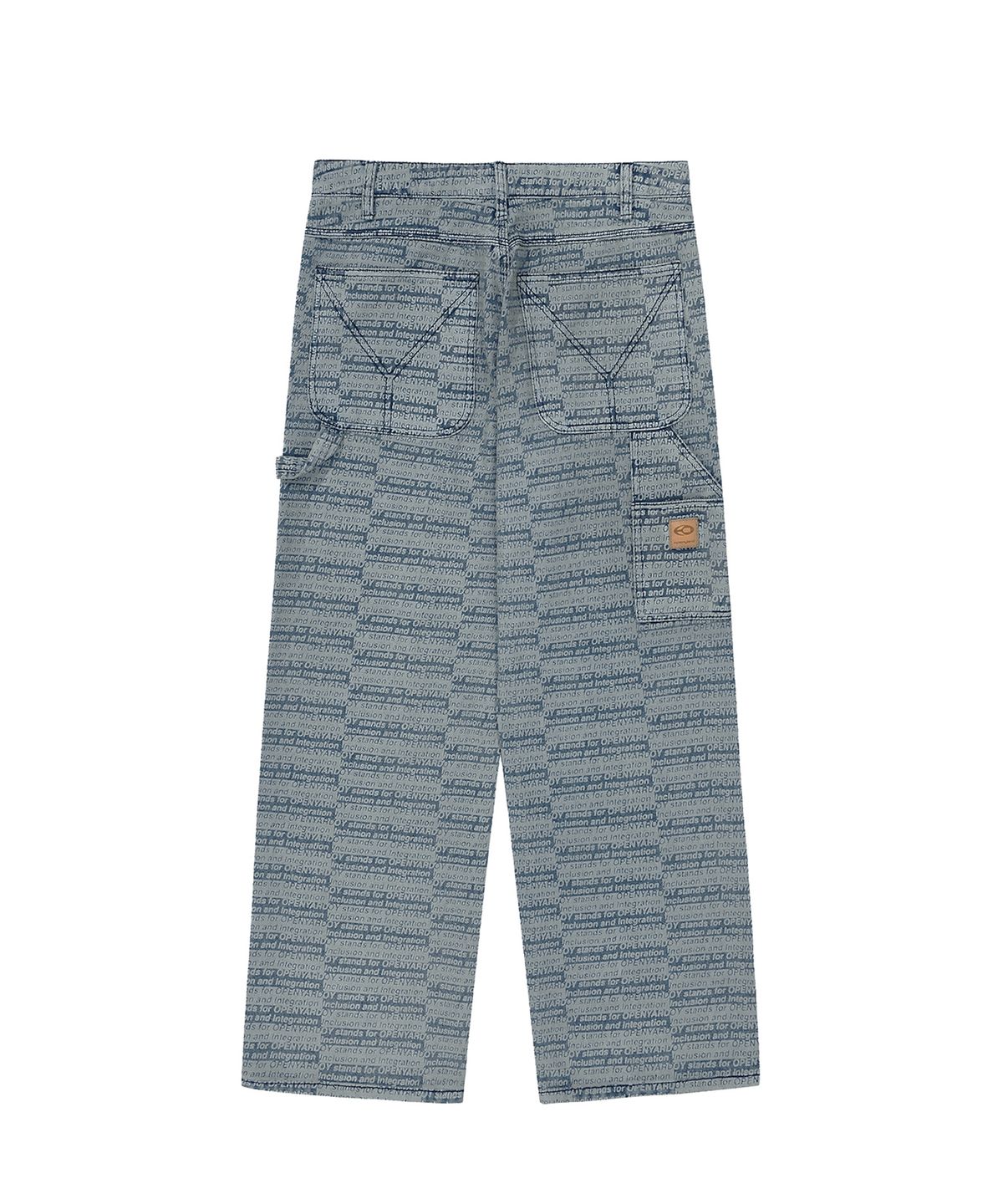 오픈야드(오와이)(OPENYARD(OY)) P.L WASHED DENIM JEANS - BLUE