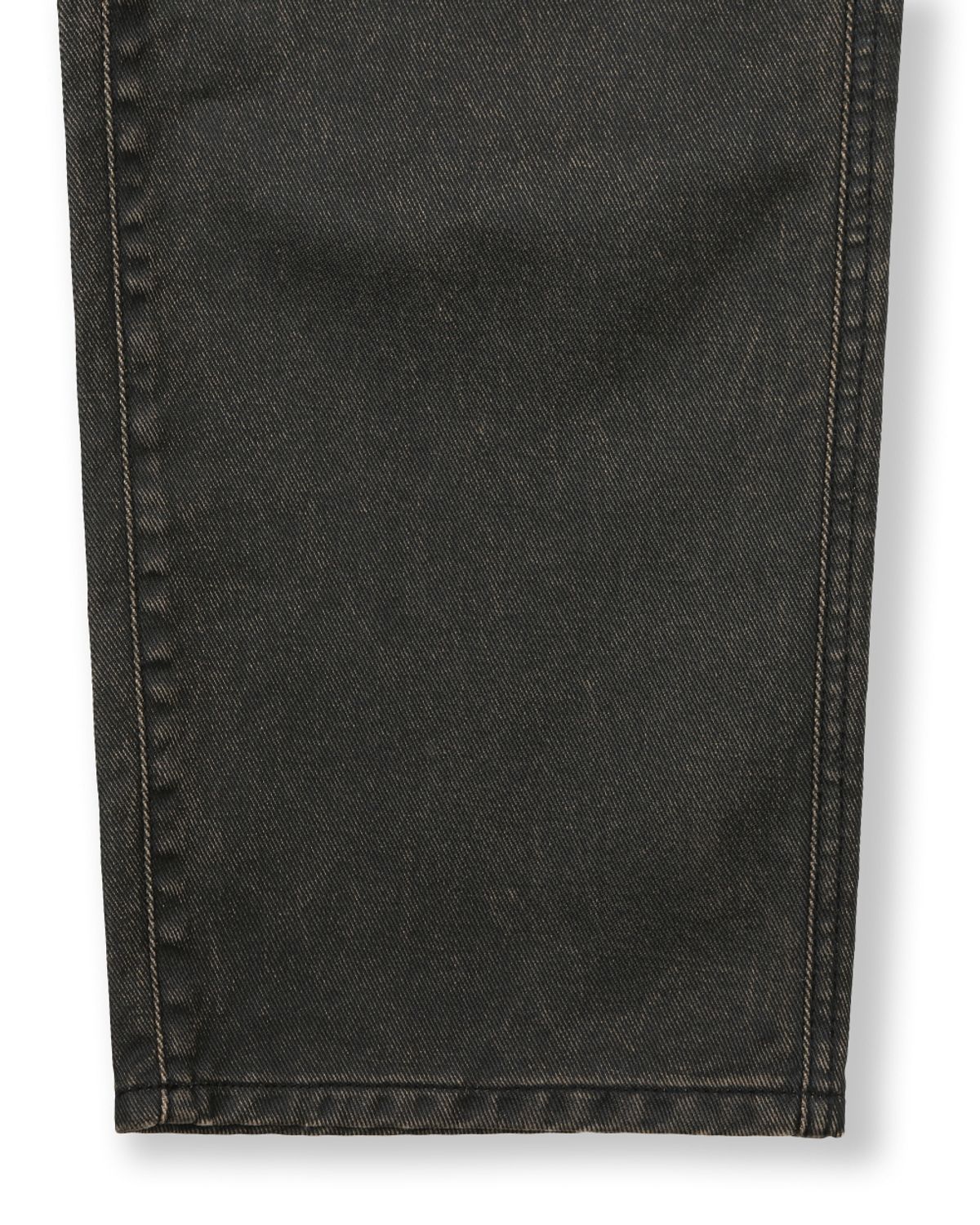 비슬로우(BESLOW) COATED DENIM PANTS BROWN BLACK