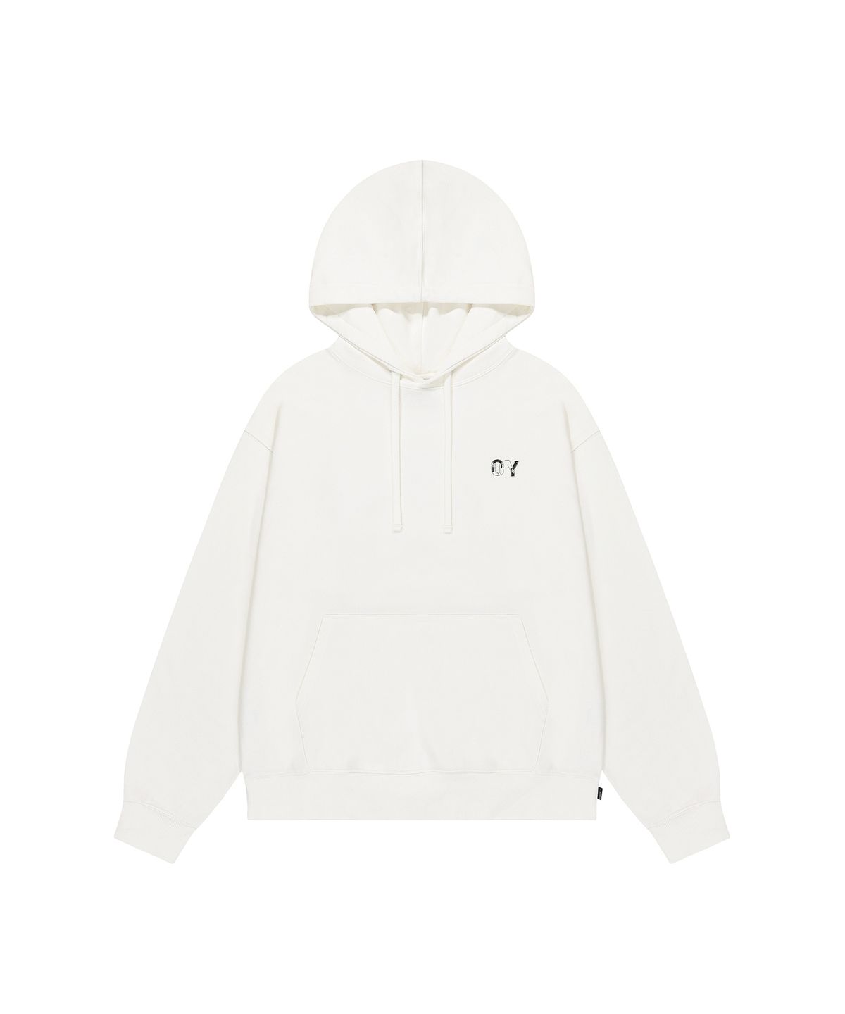 오픈야드(오와이)(OPENYARD(OY)) PAINTING ODOLLY HOODIE - WHITE