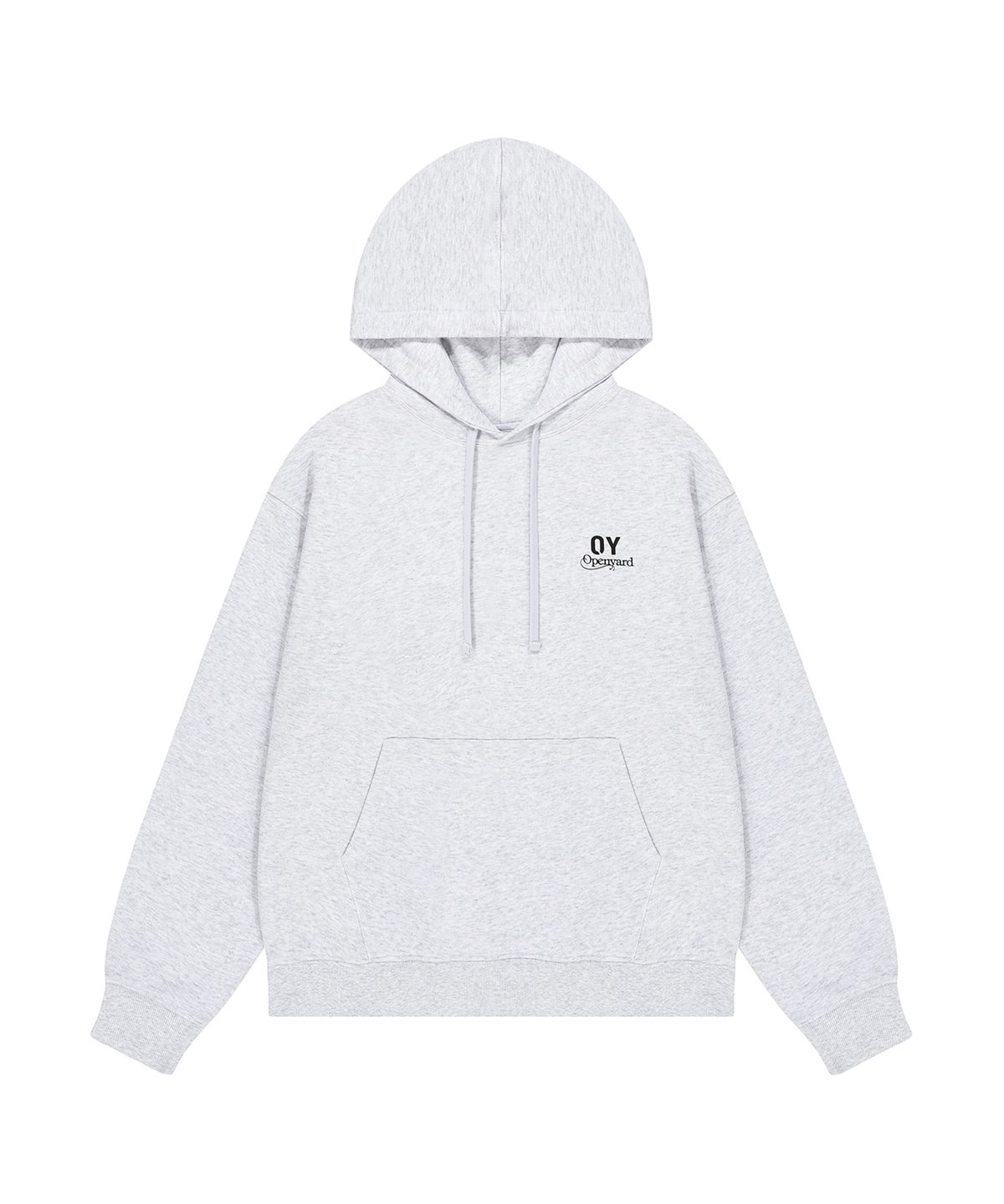 오픈야드(오와이)(OPENYARD(OY)) DREAMY ODOLLY HOODIE - LIGHT MELANGE