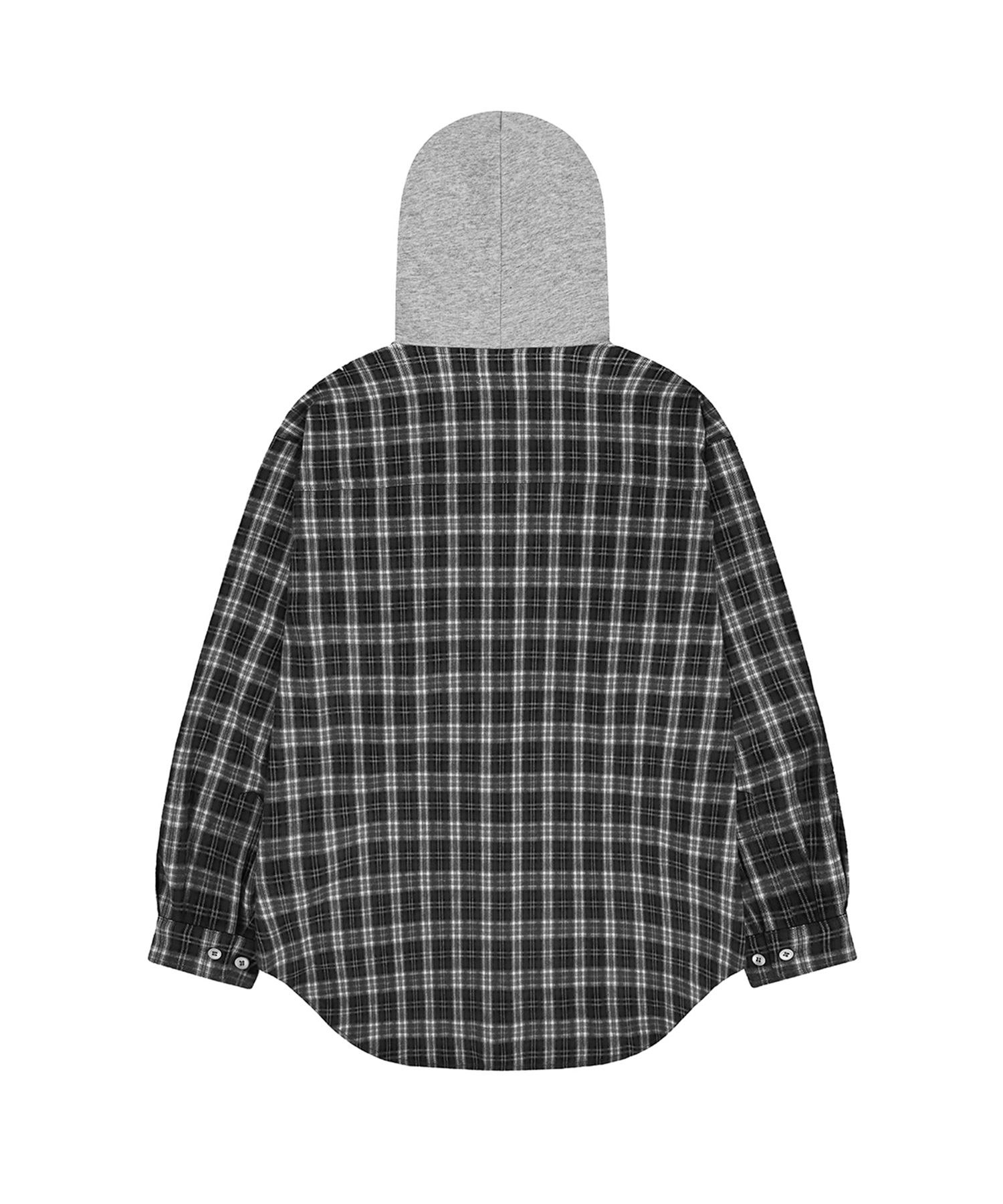 人気商品の入荷速報 入荷Now OY | MUSINSA S.L BLACK - SHIRTS HOODIE ZIPPER CHECK ジャケット・アウター