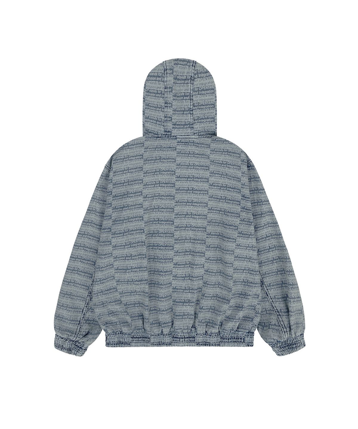 오픈야드(오와이)(OPENYARD(OY)) P.L WASHED DENIM HOODED JACKET - BLUE