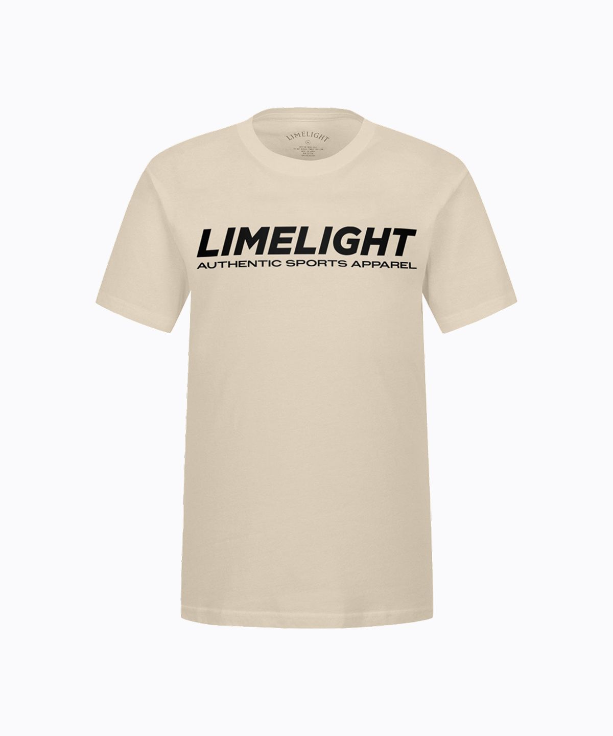 라임라잇 어패럴(LIMELIGHT APPAREL) 라임라잇 티셔츠 (샌드/블랙)