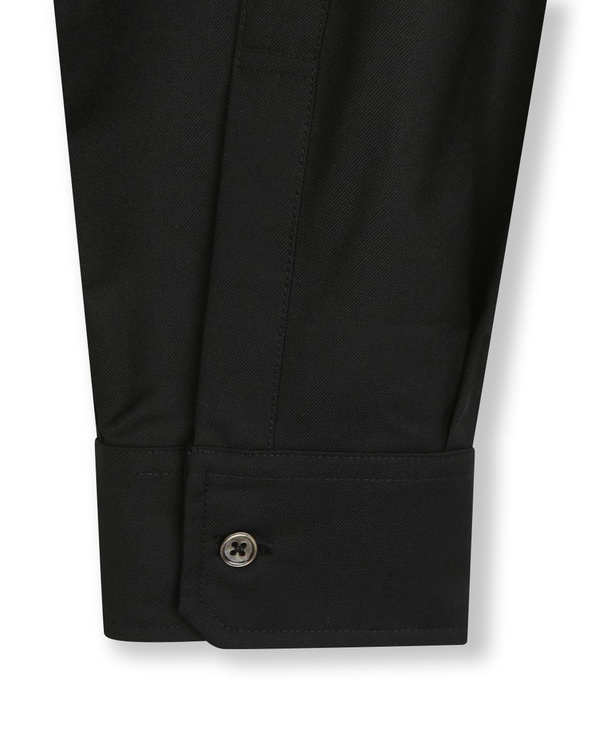 비슬로우(BESLOW) OVERSIZED MILITARY SHIRT BLACK