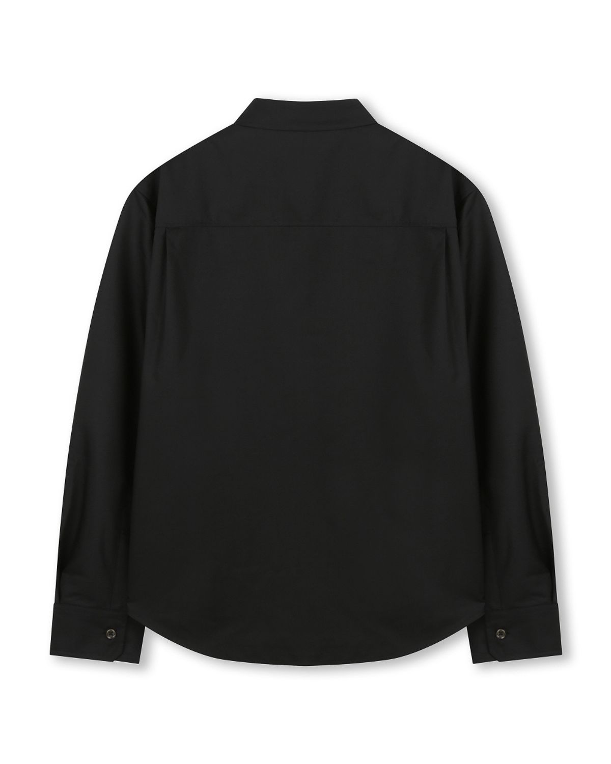 비슬로우(BESLOW) OVERSIZED MILITARY SHIRT BLACK