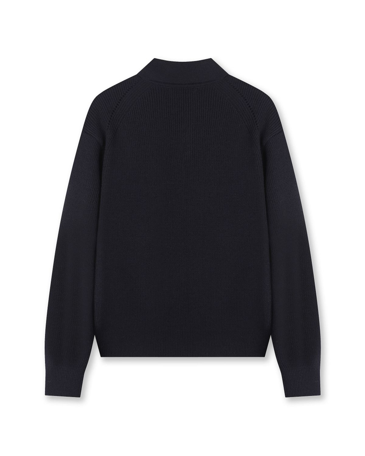 비슬로우(BESLOW) REGULAR FIT COLLAR KNIT NAVY
